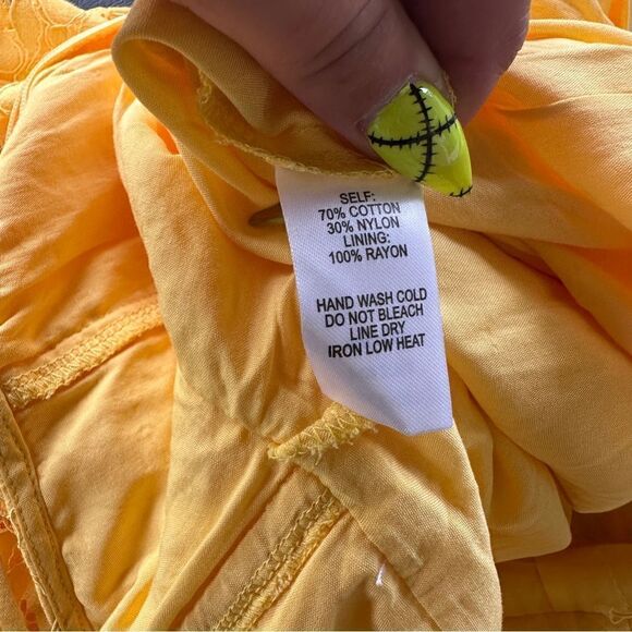 NWT Lulu’s bumble bee yellow one wish lace midi dress formal Sz M - Picture 2 of 10